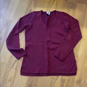 Deep Red old navy sweater